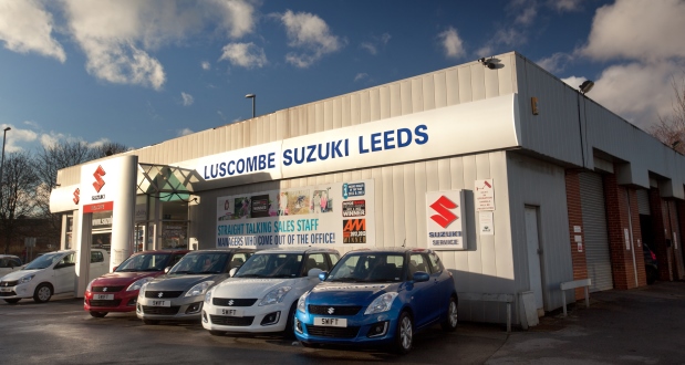 Luscombe’s Leeds, the Suzuki and Mitsubishi dealer, claims to be the 