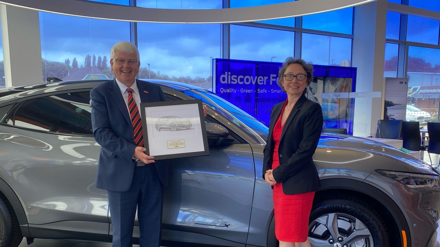 Ford dealer council chairman Paul Rogers retires