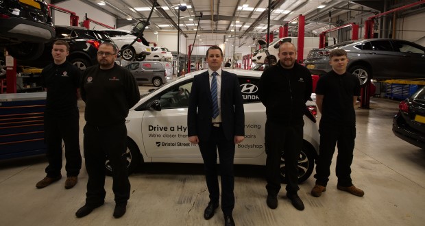 Bristol Street Motors adds Hyundai service centre to Vauxhall dealership
