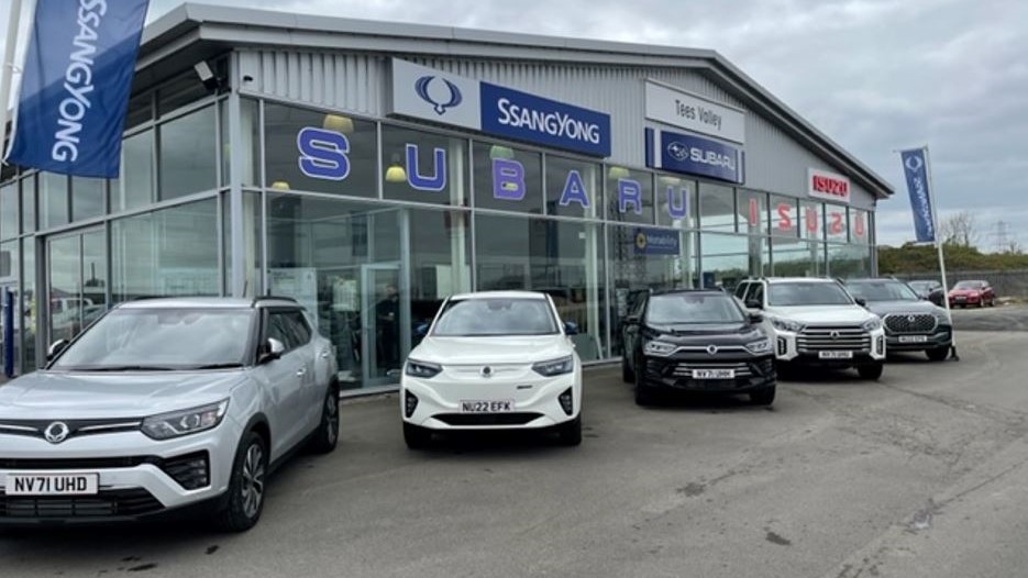 Tees Valley Motors takes on SsangYong franchise in Darlington