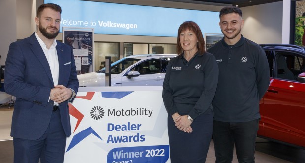 Lookers Volkswagen Preston wins Motability Awards