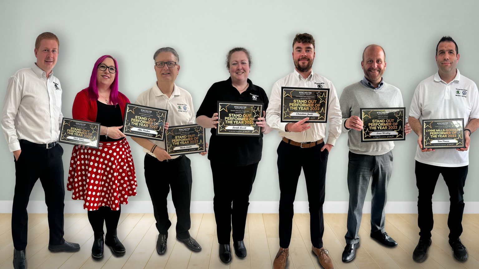 Winchester Motor Group celebrates with awards evening