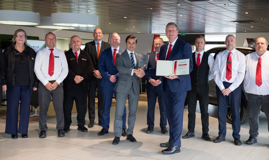 Broad Oak dealership in Canterbury wins Nissan Global Award