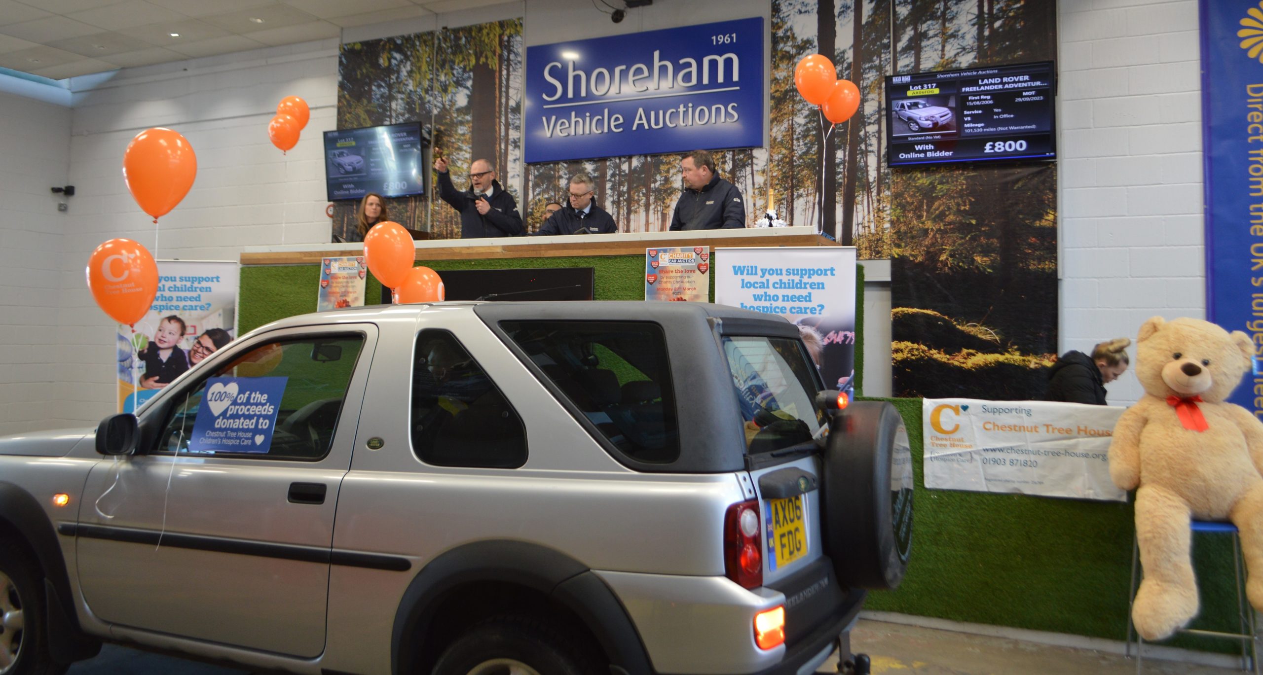 Shoreham Vehicle Auctions eyes £300k target for charity