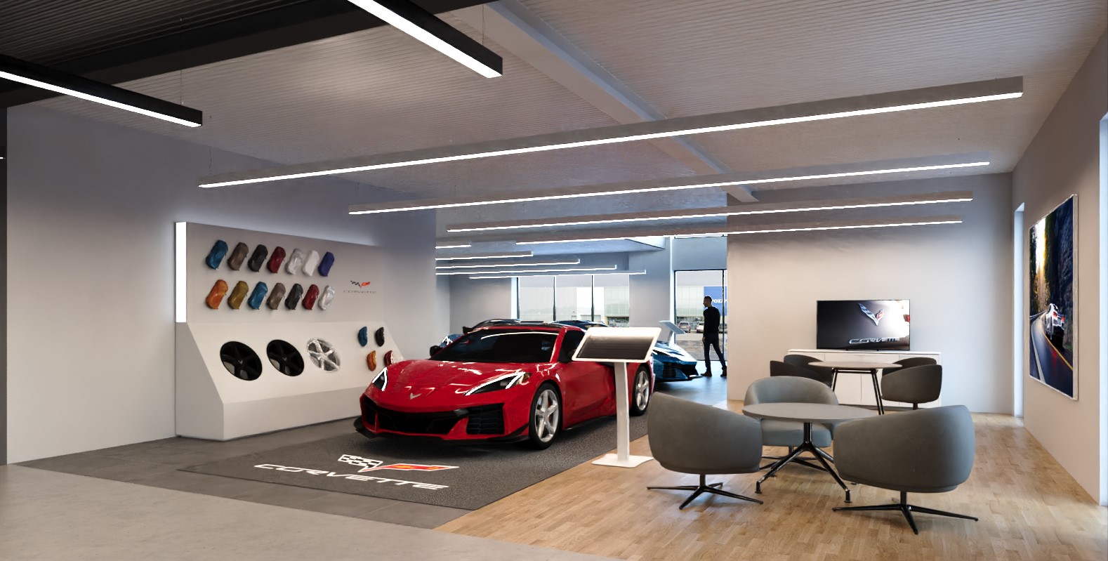 Arnold Clark takes on Corvette in Glasgow and Altrincham