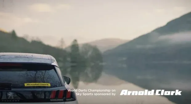 Arnold Clark sponsors Sky Sports’ coverage of World Darts Championship