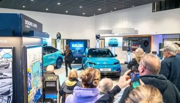 Nissan Electric Encounters Live tour at half-way point