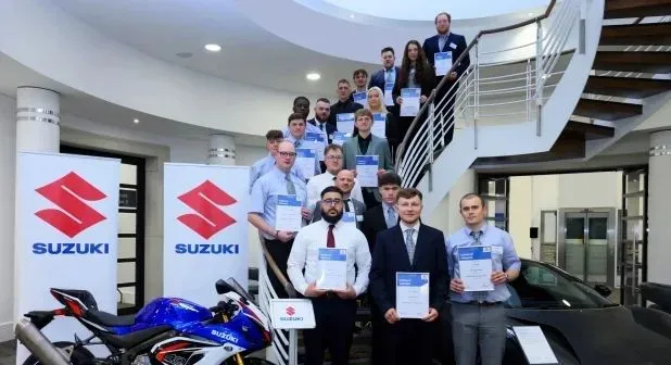 Suzuki GB celebrates graduation of apprentice technicians