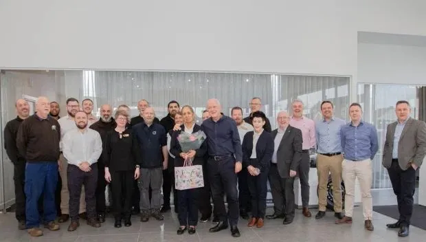 Service advisor at TMS Volvo retires