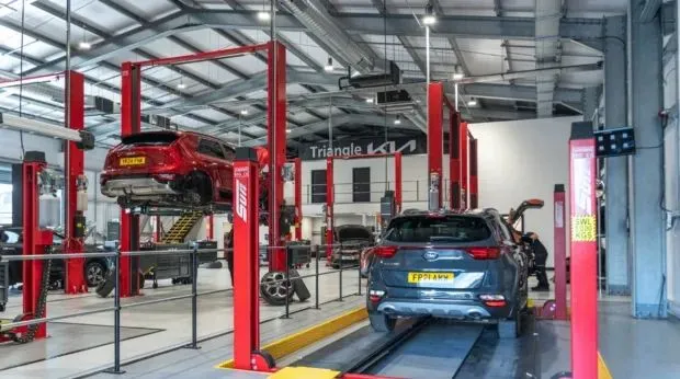 Triangle Kia opens new aftersales facility in Chesterfield