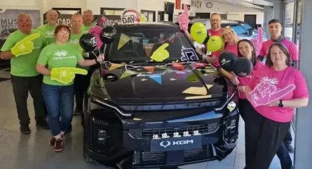 KGM Motors UK marks five-year partnership with Station Garage Torphins