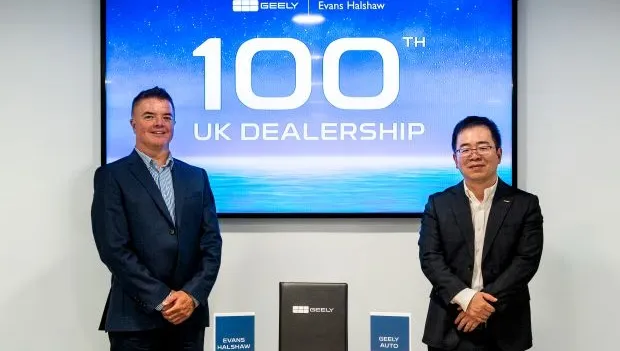 Evans Halshaw Mansfield is 100th Geely site in UK