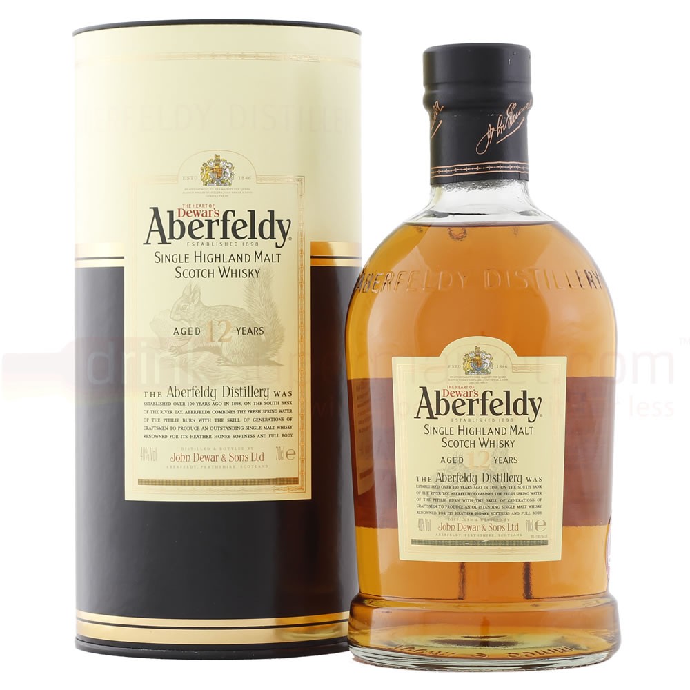 Aberfeldy 12 Year Old Gold Bar Gift Pack: Buy Now