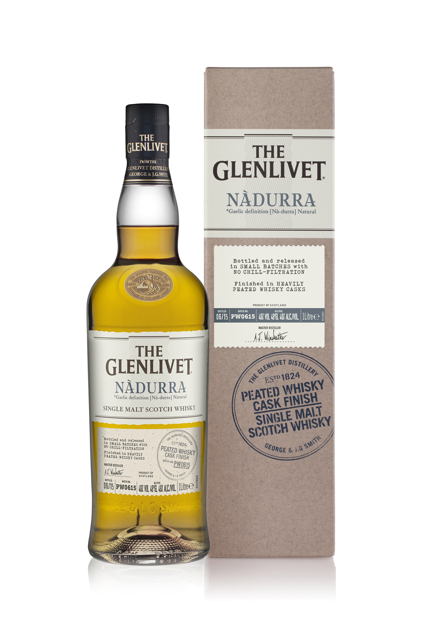 The Glenlivet launches peated, smoky Nàdurra expression