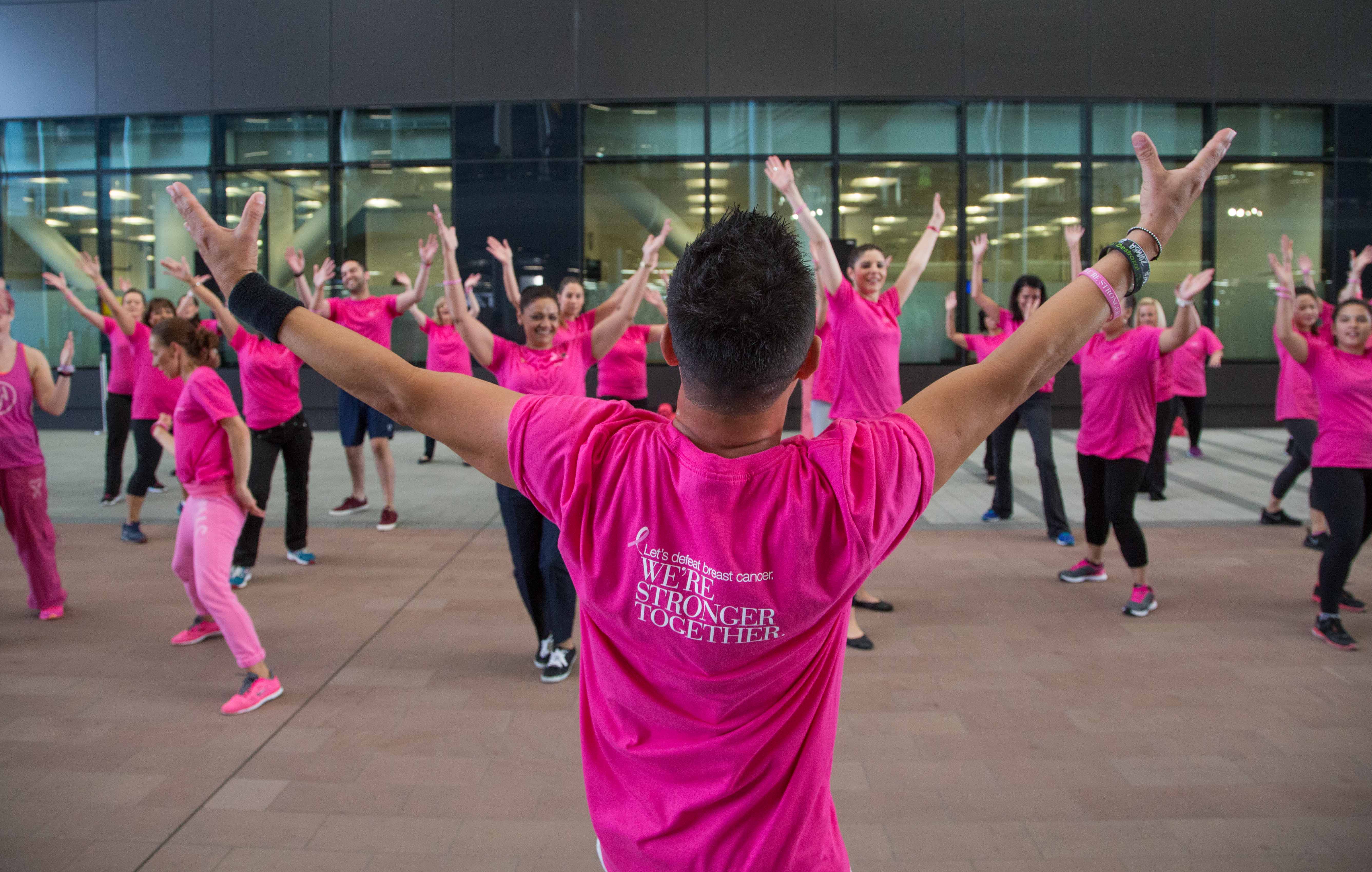 Beating Breast Cancer With Zumba Beating Breast Cancer With Zumba