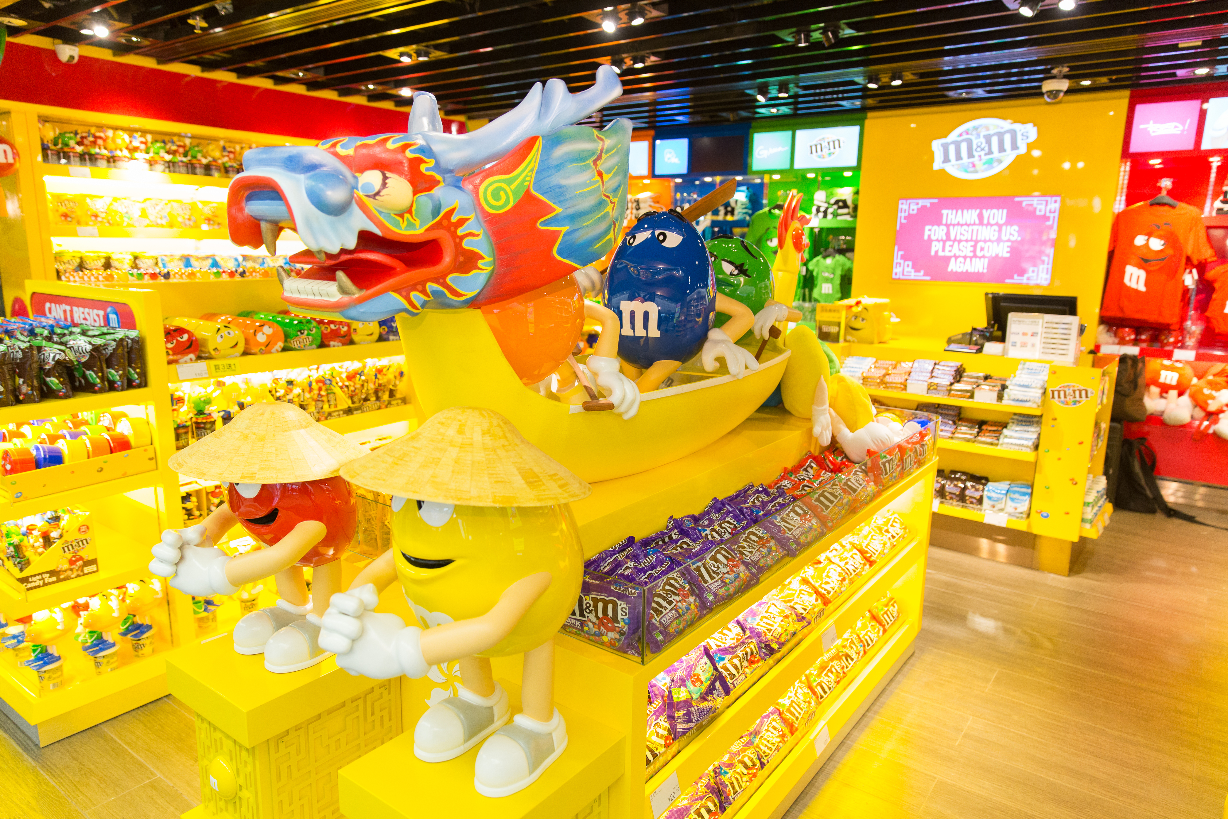 Largest M&amp;M’S shop-in-shop unveiled with DFS Group