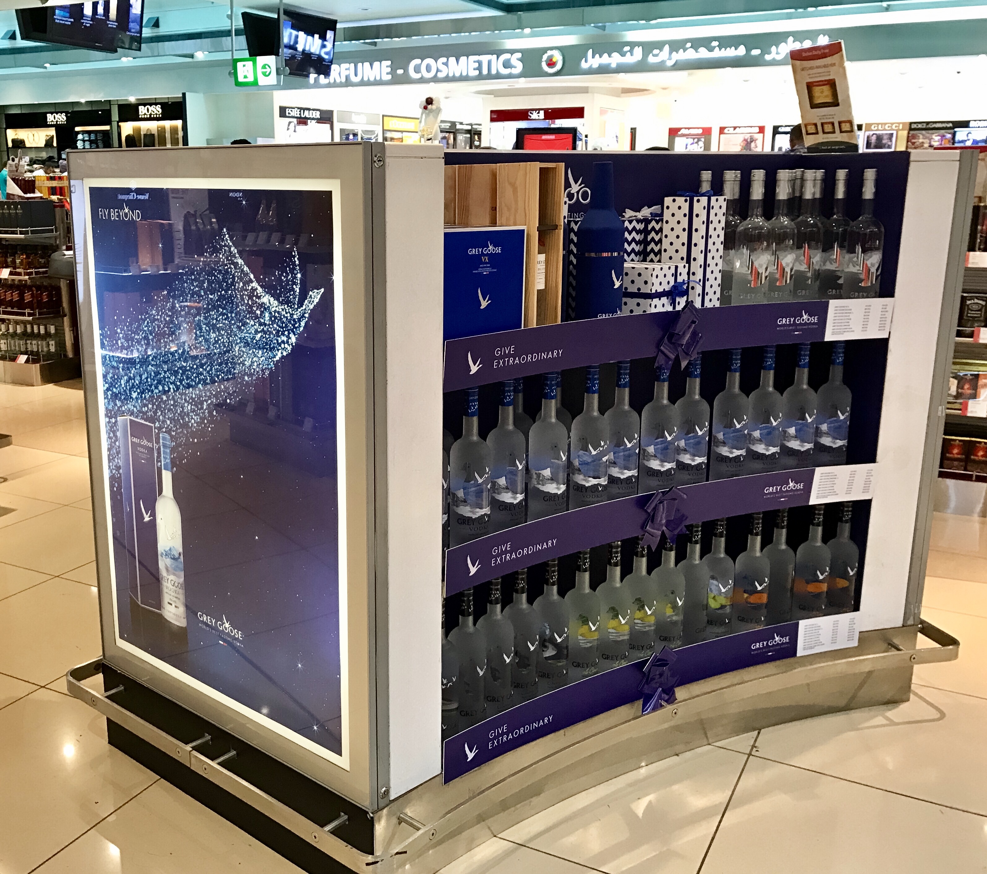 Extraordinary Grey Goose sales at Dubai Duty Free