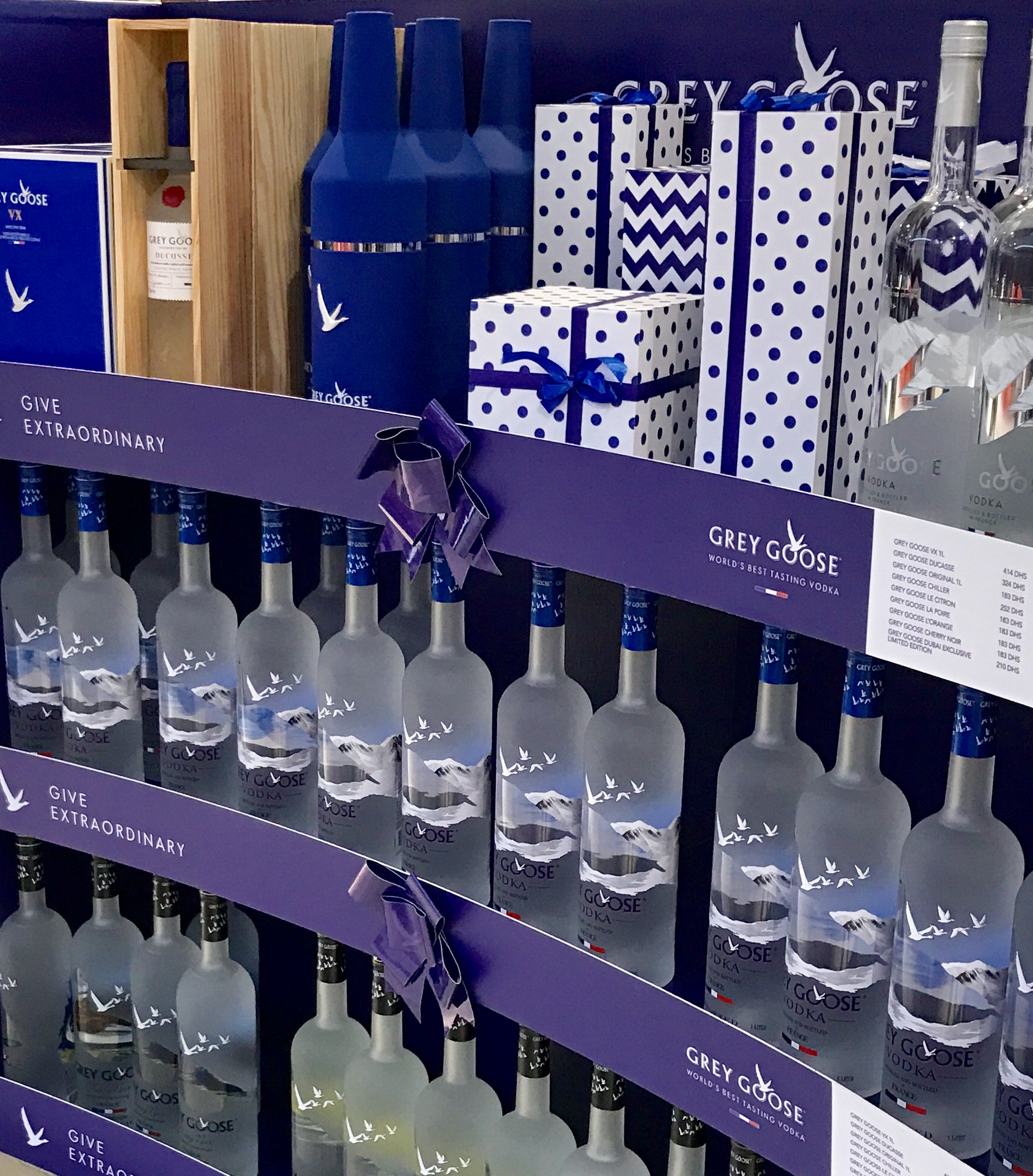 Extraordinary Grey Goose sales at Dubai Duty Free