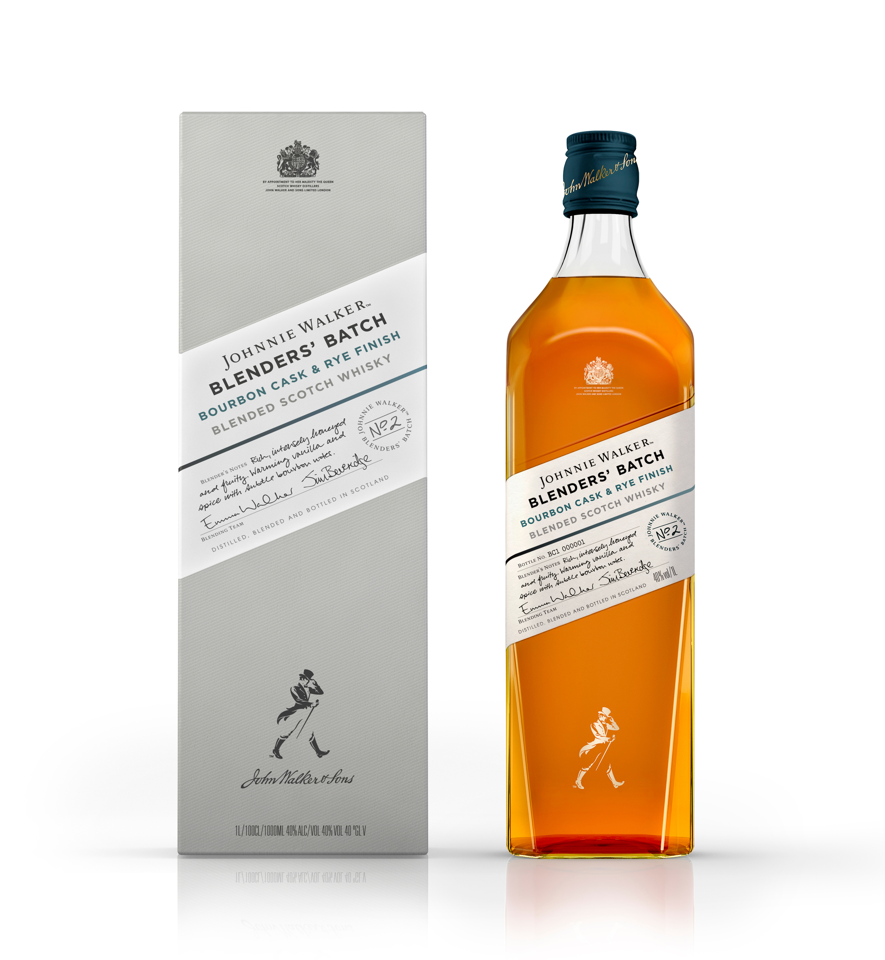 Johnnie Walker launches Blenders’ Batch Bourbon Cask & Rye Finish