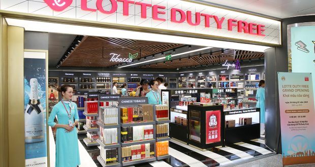 Lotte opens duty free store at Hanoi Noi Bai Airport