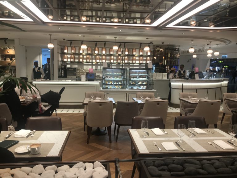 Harrods & Qatar Duty Free focus on tea room experience at Hamad International Airport
