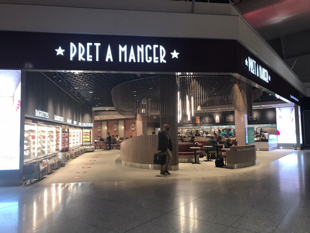 Heathrow Airport unveils new Pret a Manger in Terminal 2