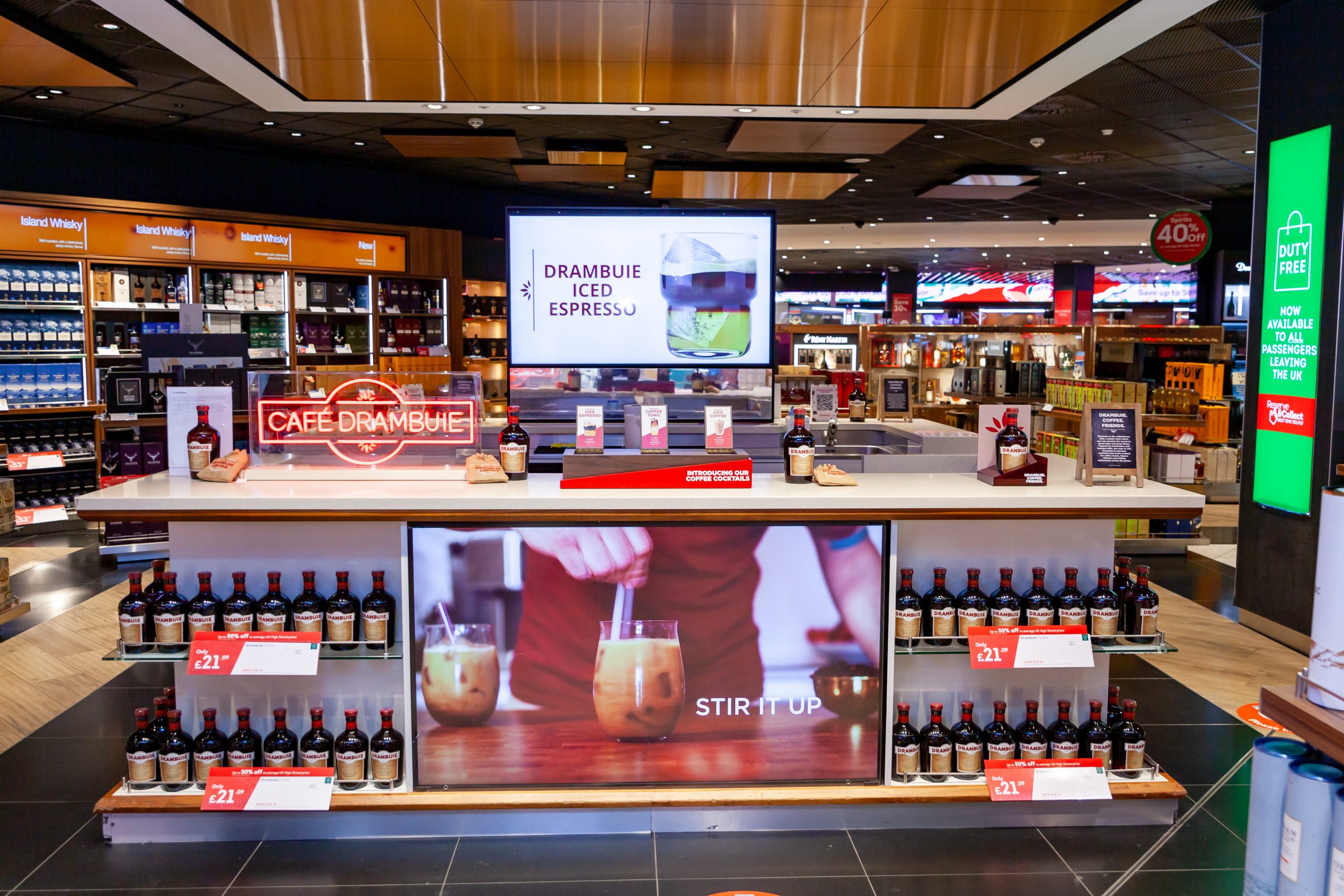 William Grant & Son heralds the success of Heathrow Terminal 3's Café Drambuie - Vimarsana News