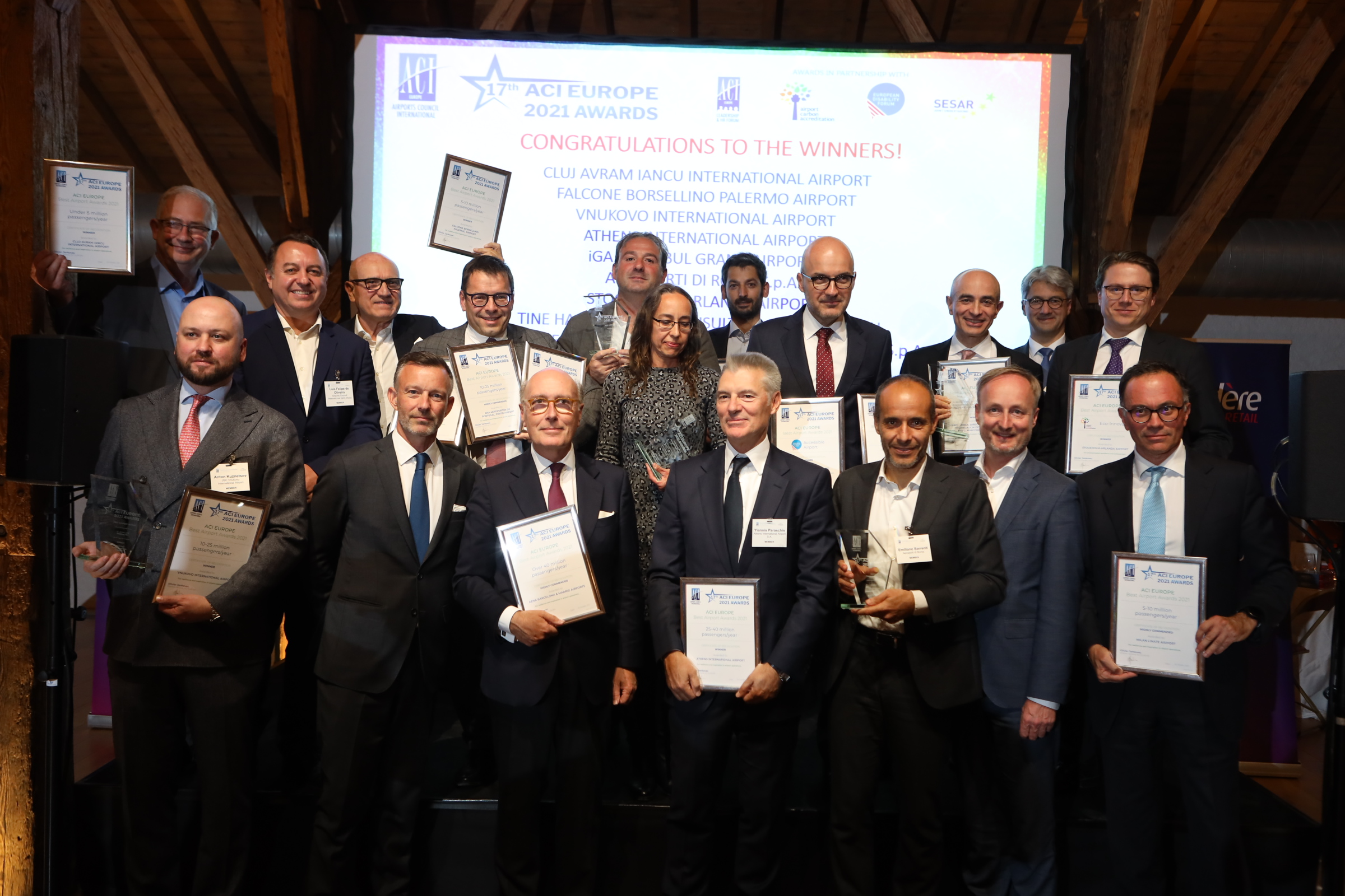 ACI EUROPE: Best Airport Awards 2021 - Vimarsana News