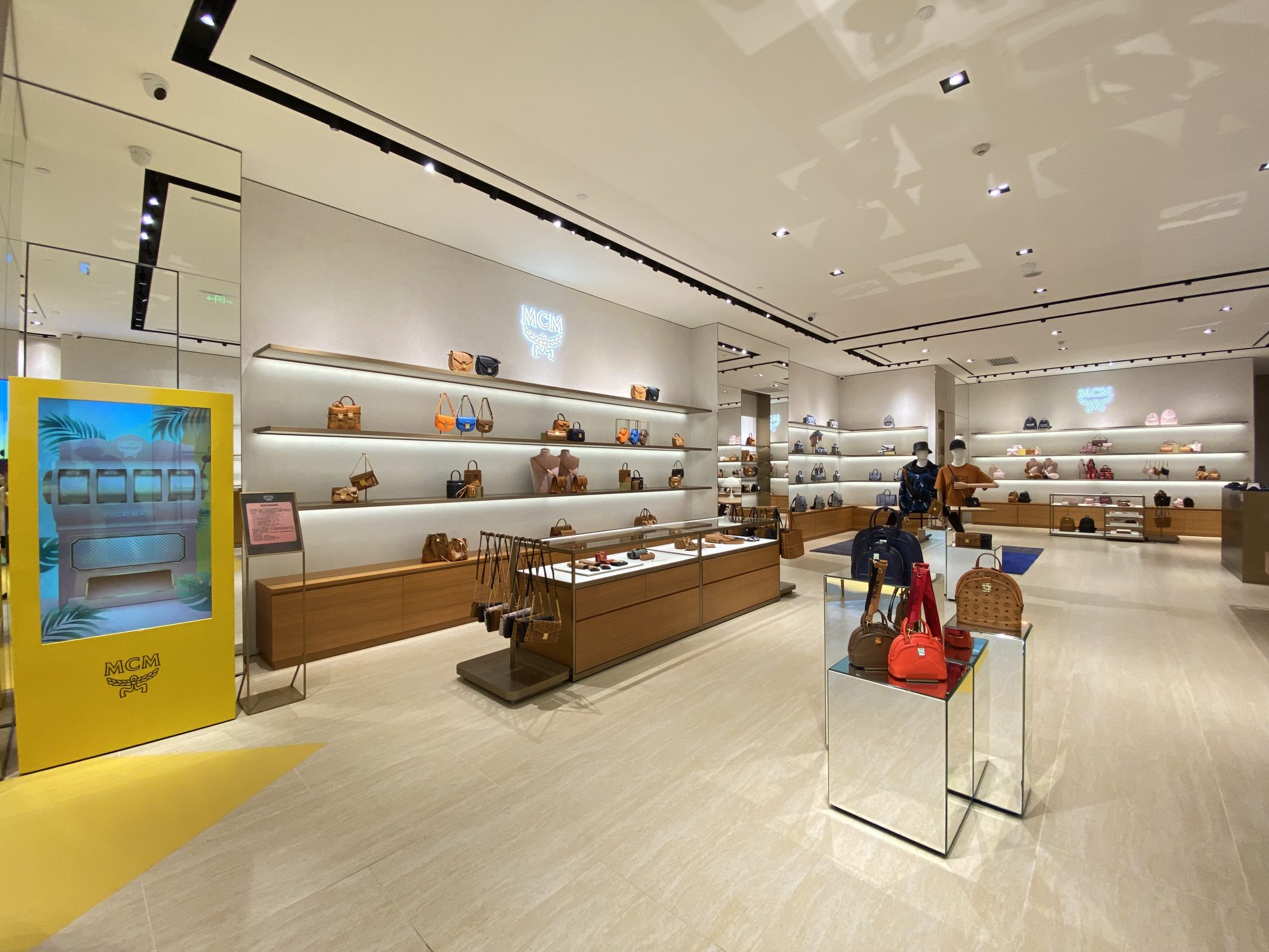 MCM debuts new store concept at Sanya