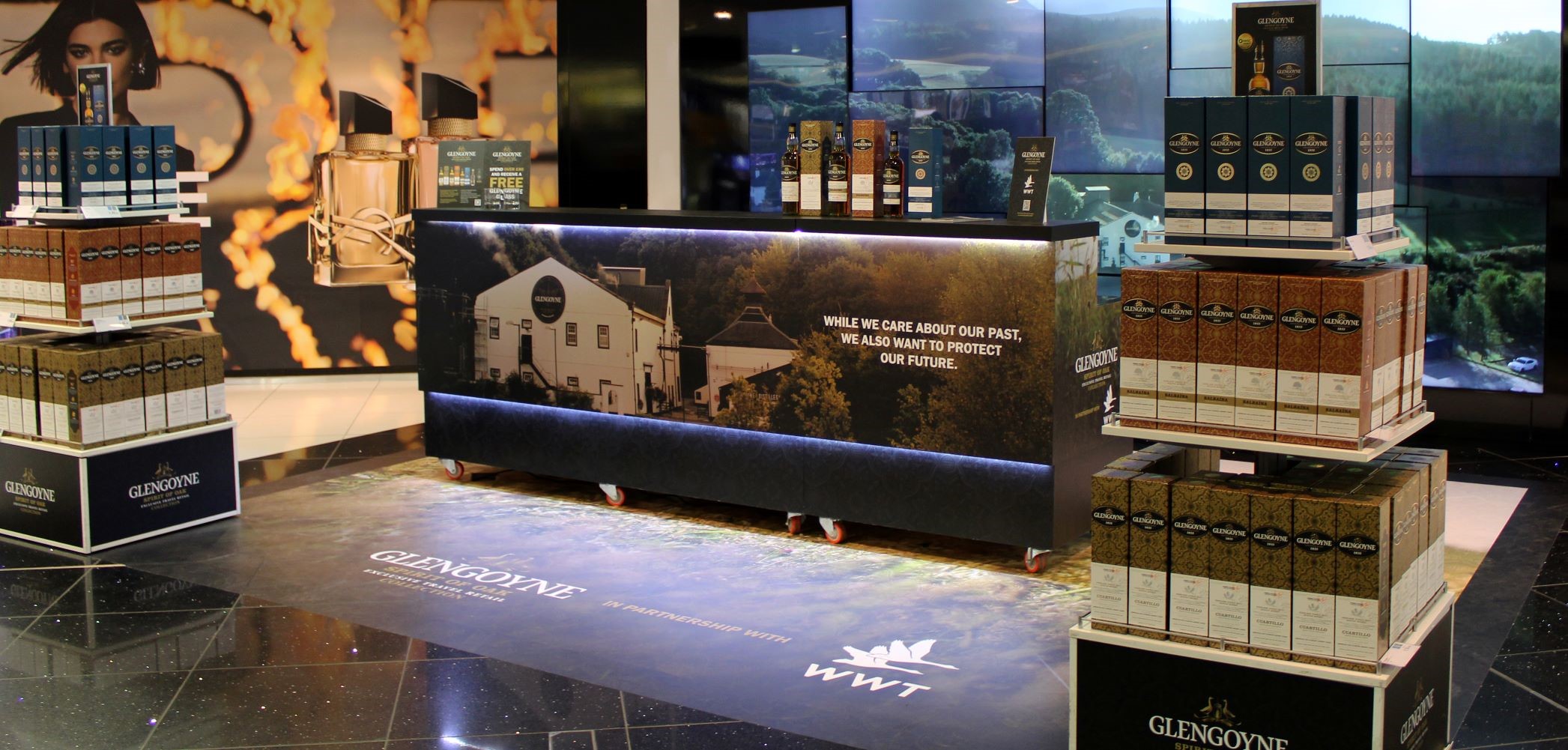 Ian Macleod showcases Glengoyne Single Malt with World Duty Free at Glasgow Airport - Vimarsana News