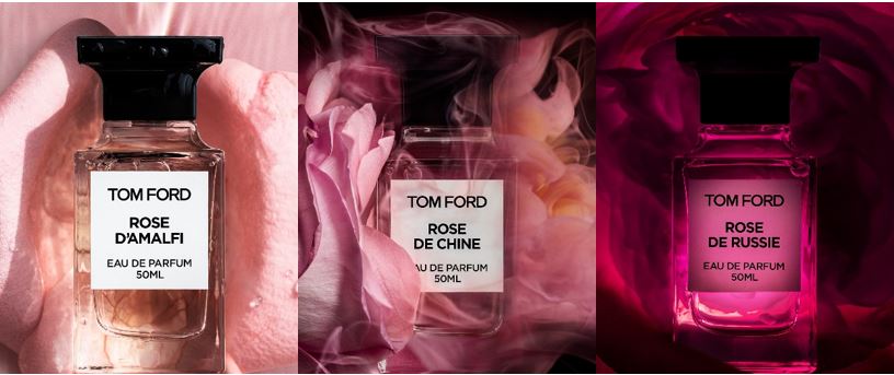 Tom Ford's rose garden inspires fragrance trilogy