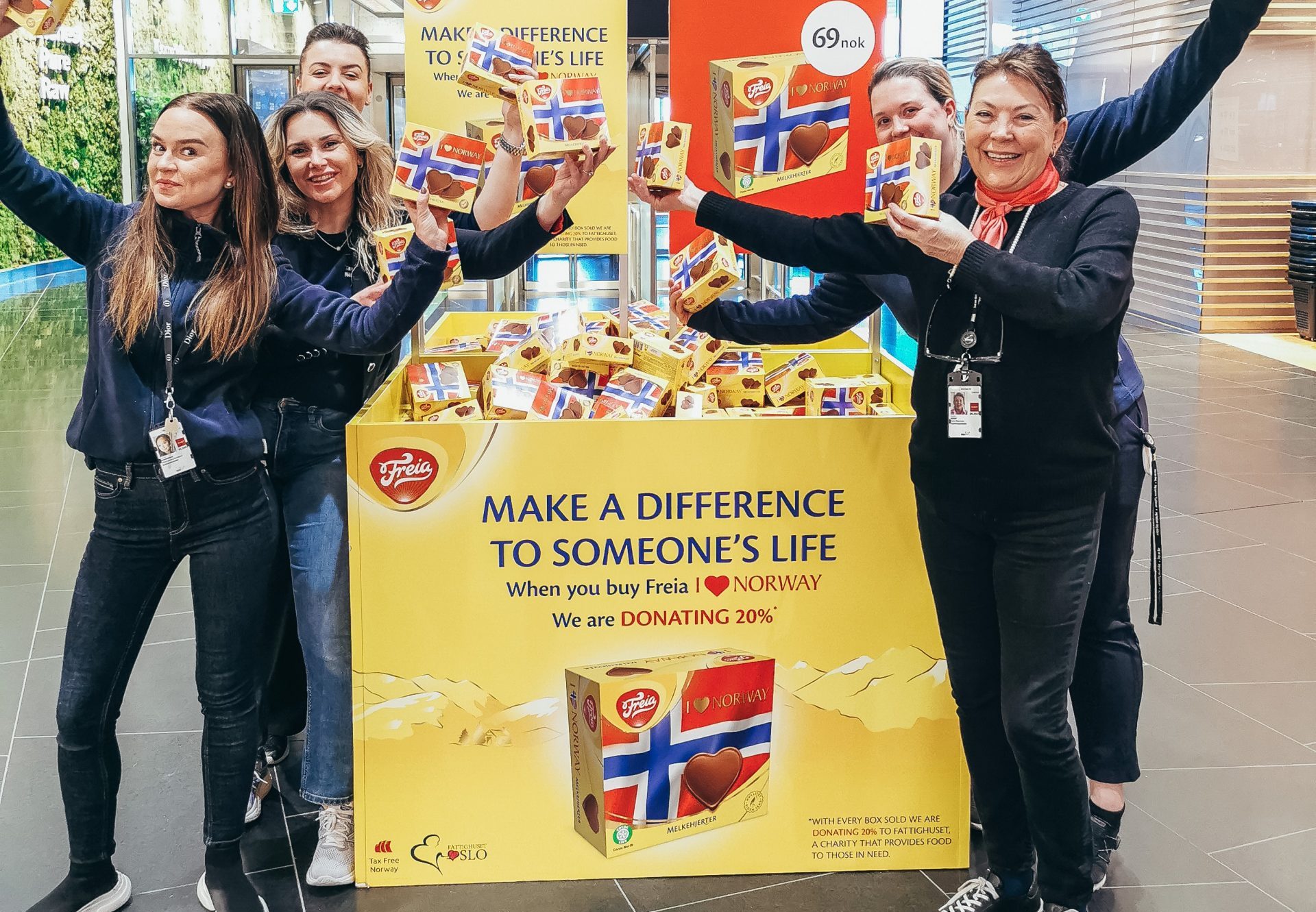Positive impact: Mondelez WTR and Heinemann inspire travellers at Oslo Airport - Vimarsana News