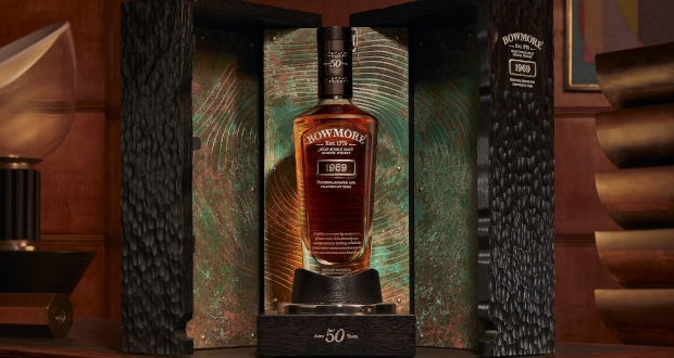 Bowmore launches rare and limited edition 50 year old 1969 release