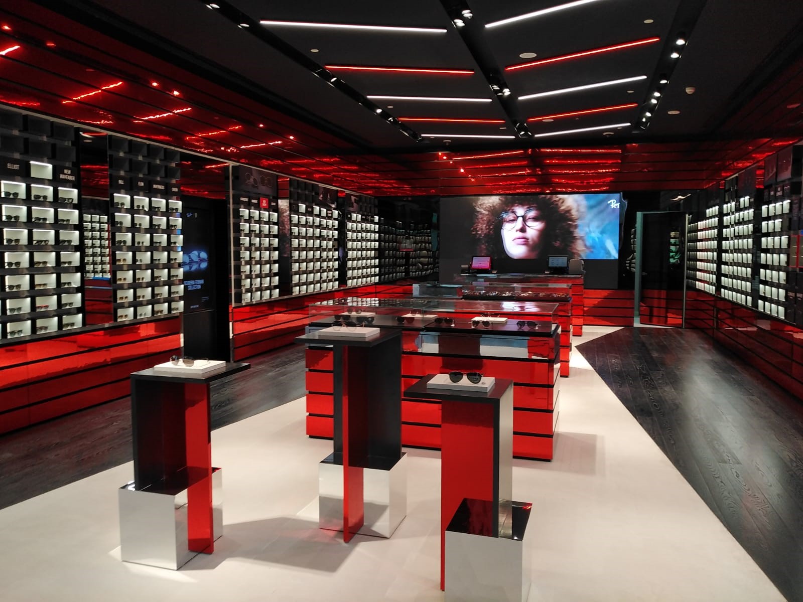 EssilorLuxottica And Qatar Duty Free Launch Ray Ban Store At HIA