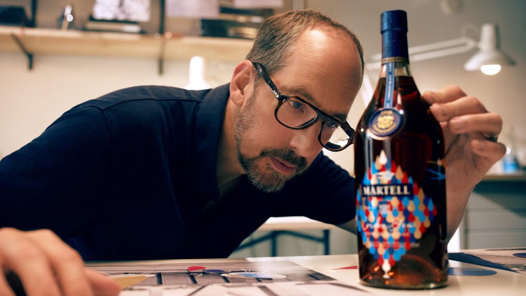 Martell Cordon Bleu festive limited edition designed by Christoph