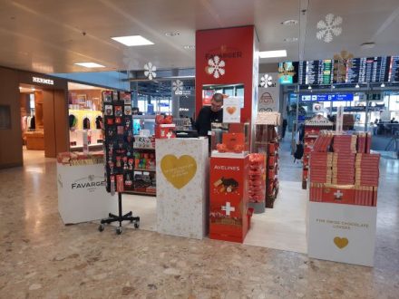 Avelines for your Valentine activation launches with AGS at Geneva Airport