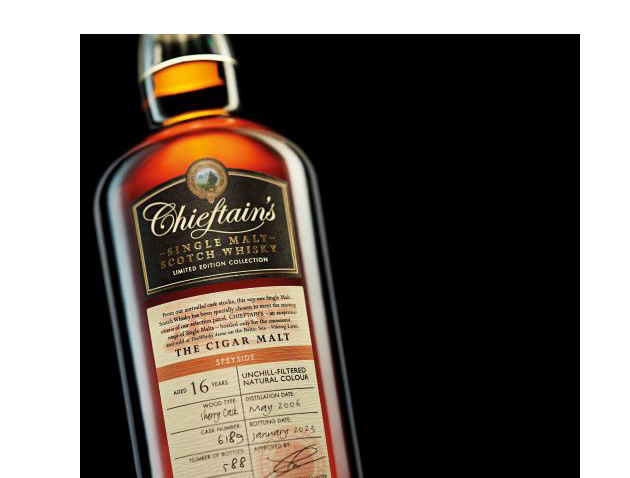 Chieftain's THE CIGAR MALT 20年 Ian Macleod Distillers introduces