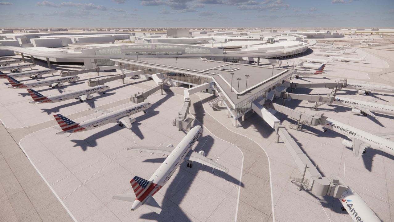 Dallas Forth Worth Airport & American Airlines announce multiterminal