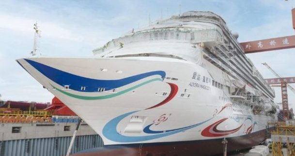 First China made cruise ship is launched - Vimarsana News