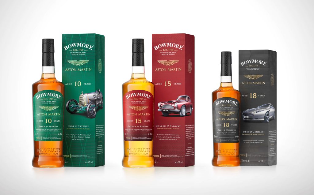 BOWMORE ASTON MARTIN 3本セット限定最安1セットのみ Bowmore and Aston Martin partner for last Bowmore whisky collaboration