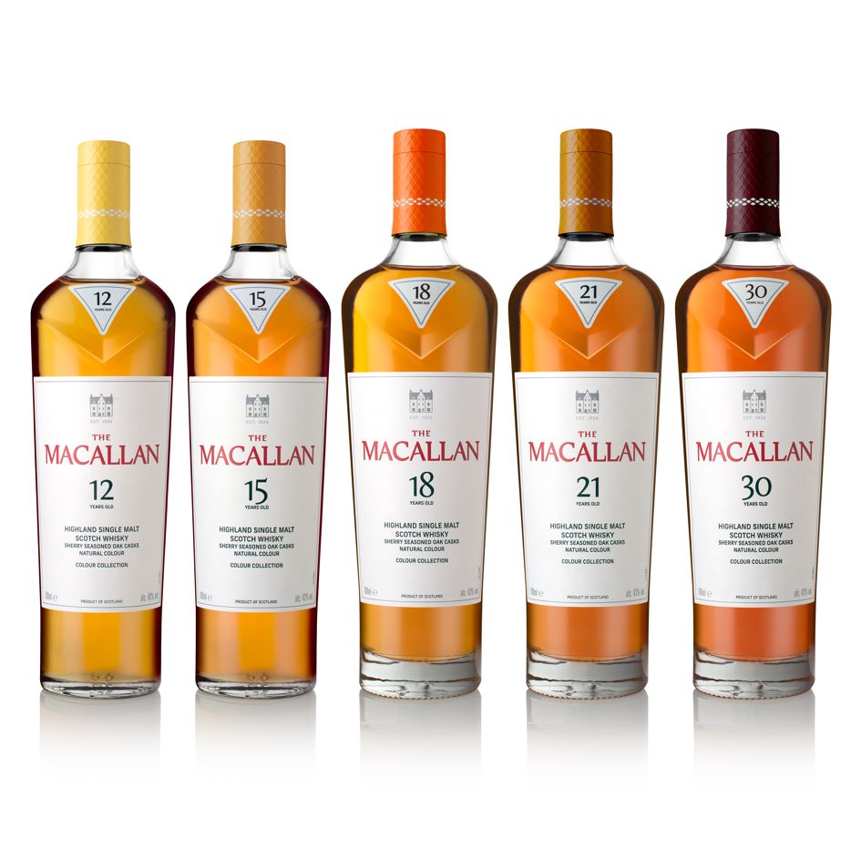 The Macallan unveils Colour Collection for Travel Retail