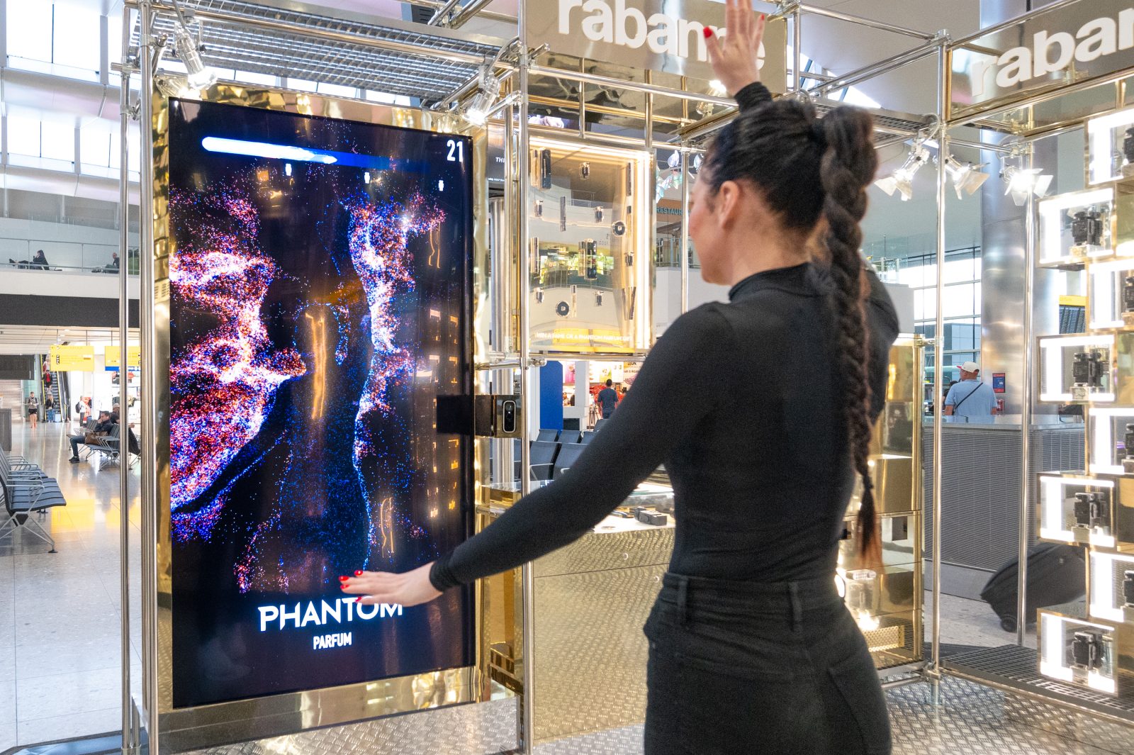 Paco Rabanne Storefront Puig debuts Paco Rabanne rebrand in travel retail