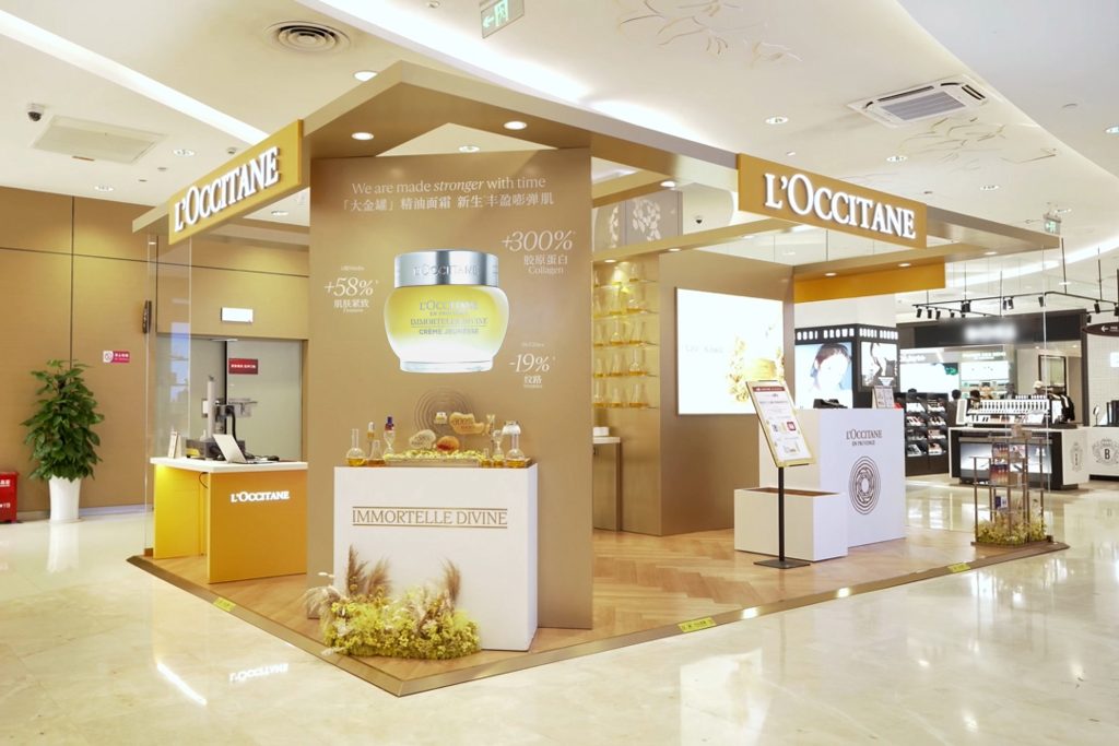 L'Occitane Travel Retail unveils Immortelle Divine activation at