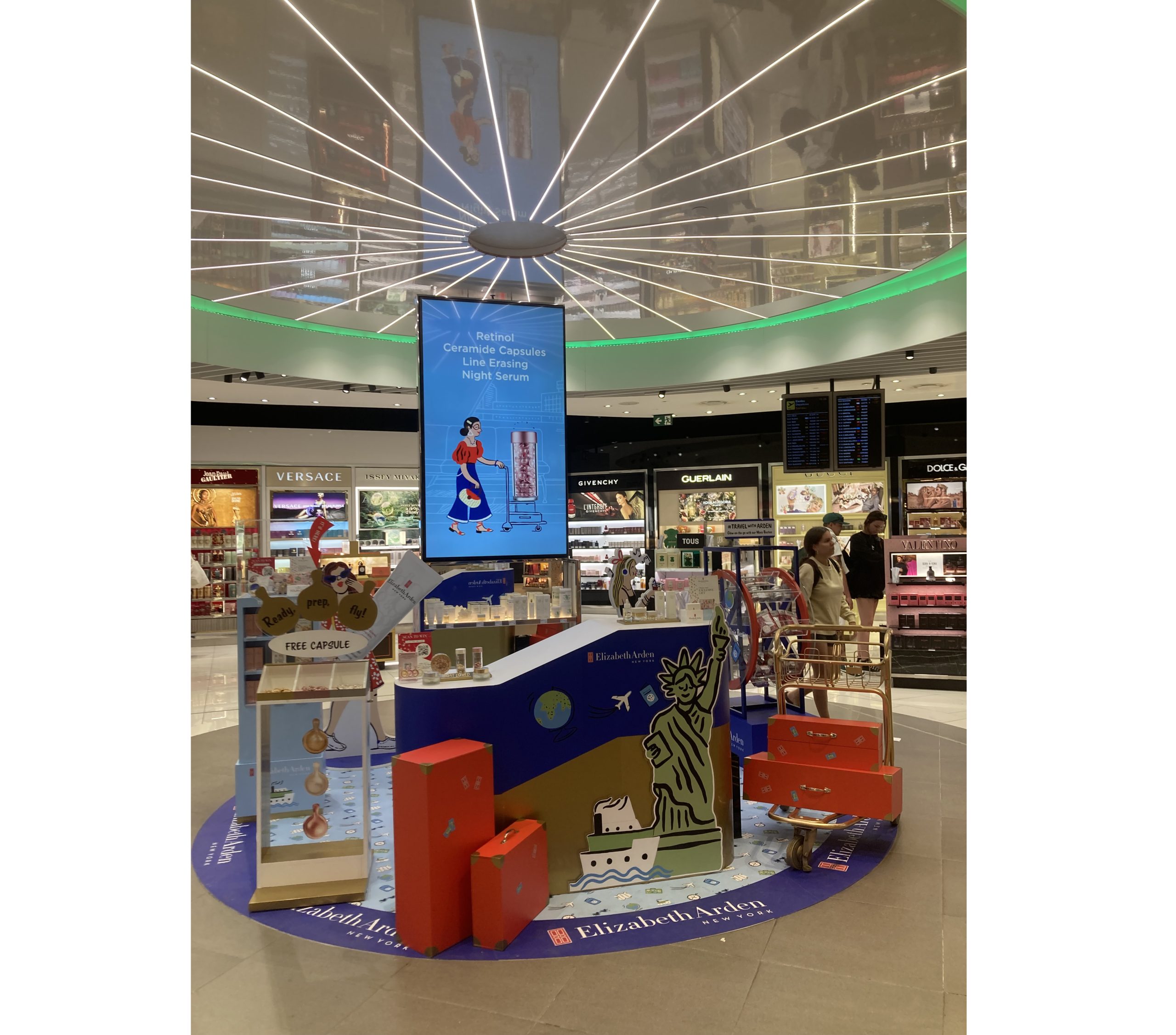 alicante airport duty free cigarettes Travel With Arden activation features at Alicante Airport