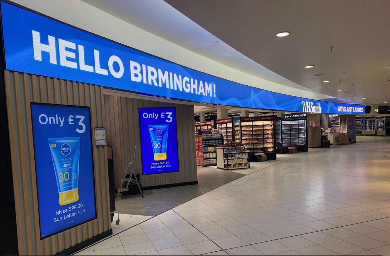 WHSmith opens its largest UK Travel store at Birmingham Airport