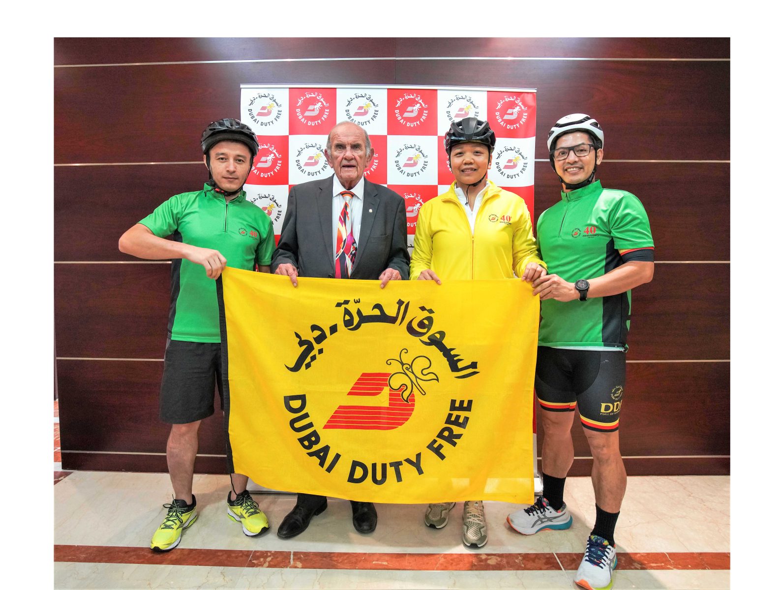 Dubai Duty Free supports Gulf for Good charity with cycle challenge