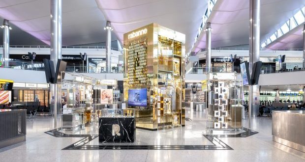 Rabanne unites fashion and beauty in dazzling Heathrow pop-up - Vimarsana News