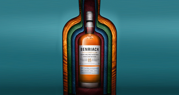 Brown-Forman unveils travel retail exclusive Benriach 25 Years Old