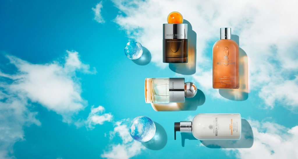 Molton Brown debuts new Sunlit Clementine & Vetiver range with Avolta