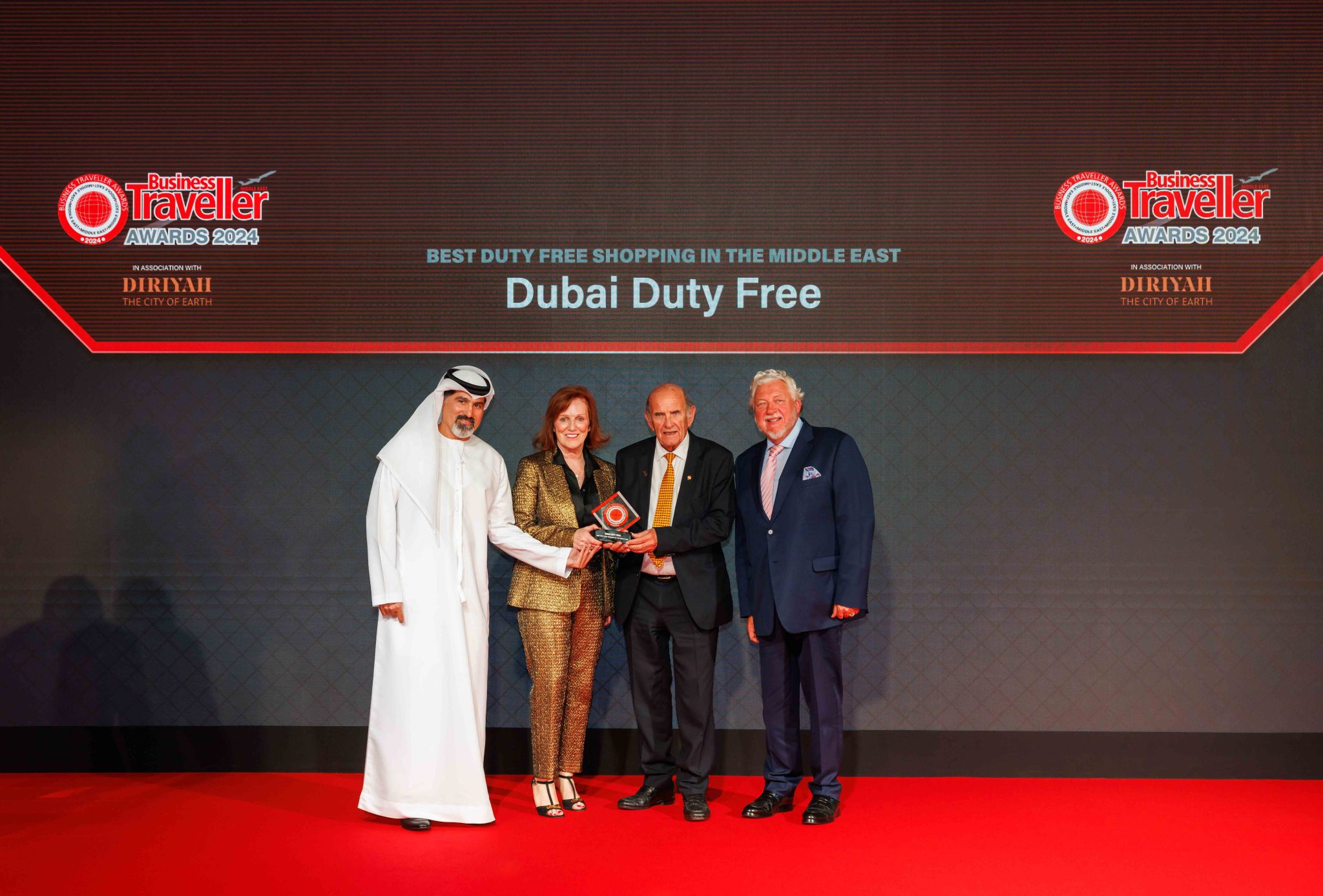 Dubai Duty Free wins Best Duty Free Shopping in Middle East award